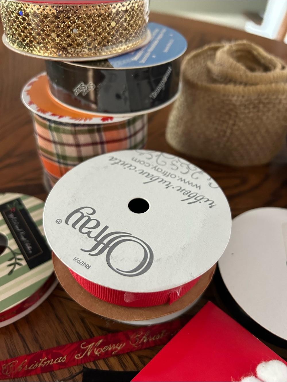 Misc Ribbon Lot-Various Widths and Lengths